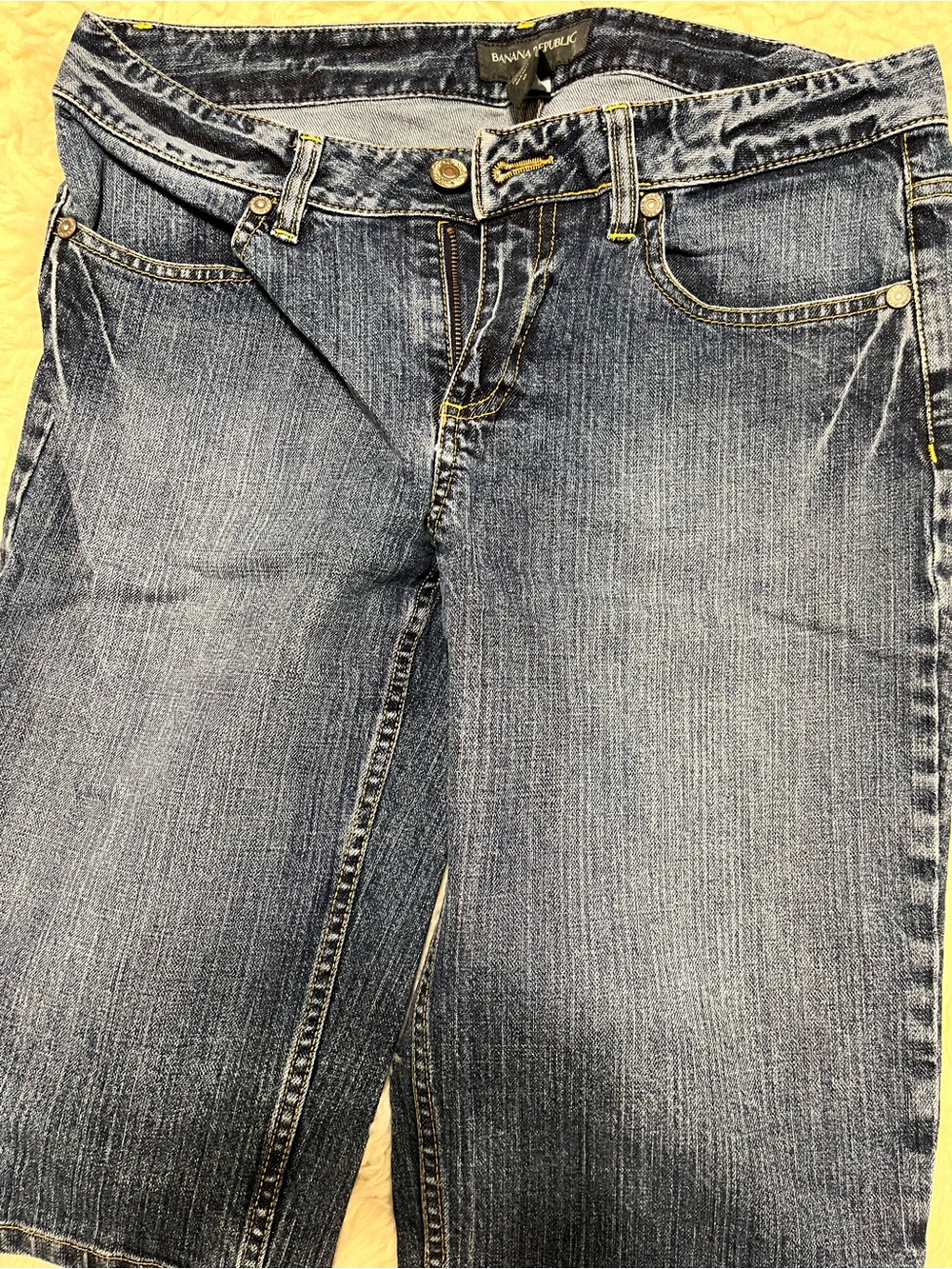 Banana Republic Women’s Boot Cut Medium Blue Denim Jeans